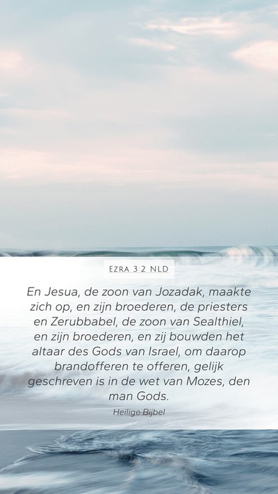 Ezra 3:2 NLD Bible Verse Image