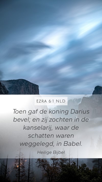 Ezra 6:1 NLD Bible Verse Image