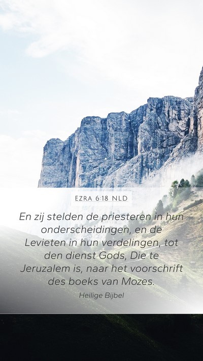 Ezra 6:18 NLD Bible Verse Image