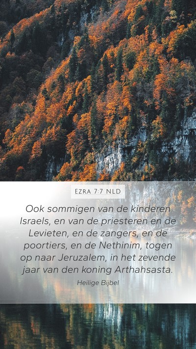 Ezra 7:7 NLD Bible Verse Image