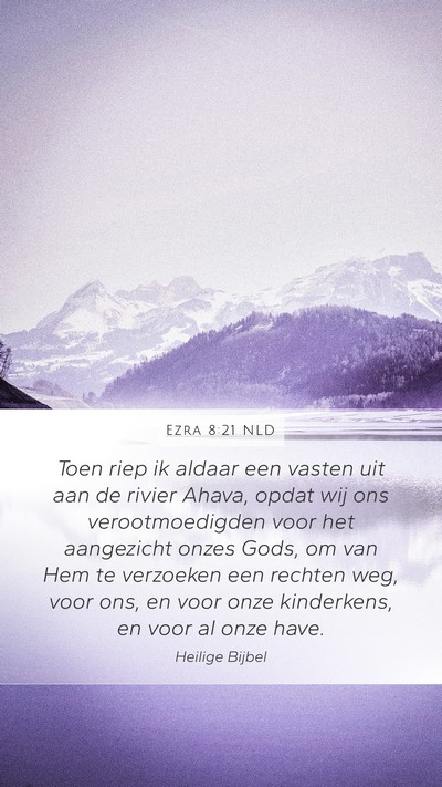Ezra 8:21 NLD Bible Verse Image
