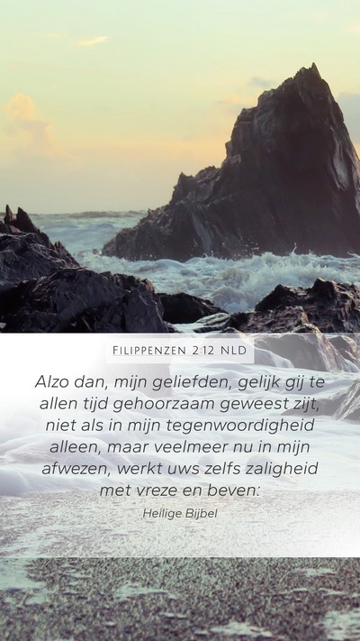 Filippenzen 2:12 NLD Bible Verse Image