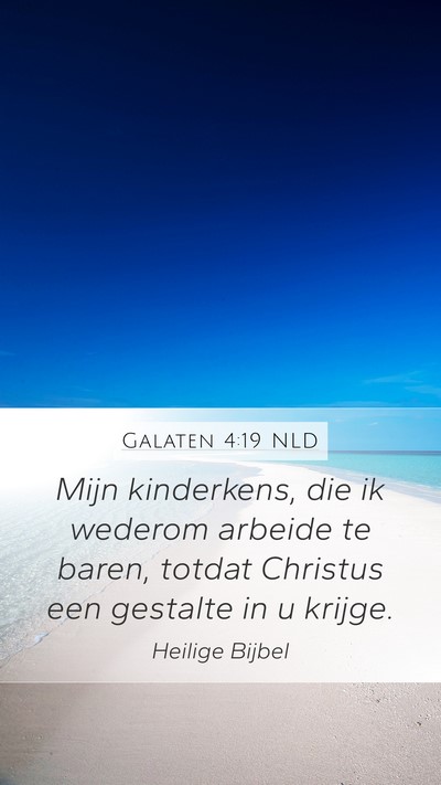 Galaten 4:19 NLD Bible Verse Image