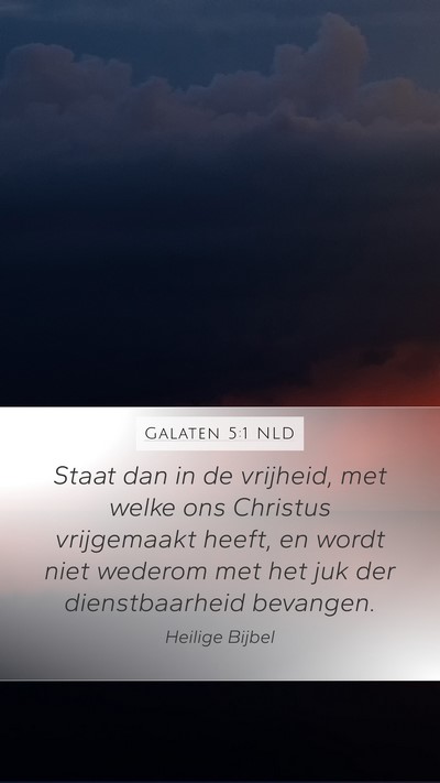 Galaten 5:1 NLD Bible Verse Image