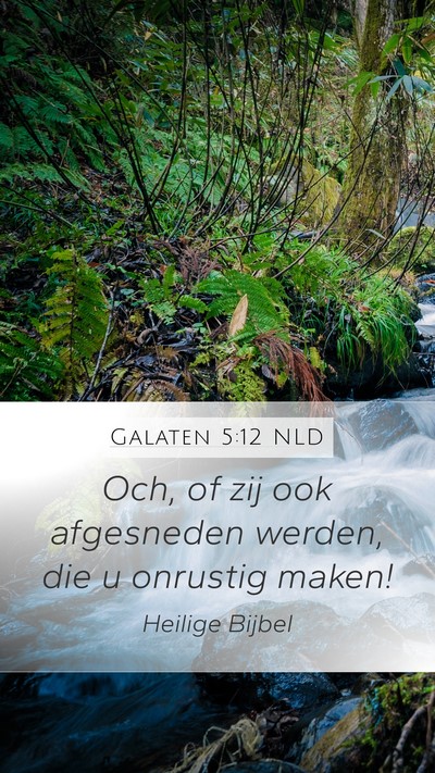 Galaten 5:12 NLD Bible Verse Image