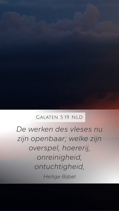 Galaten 5:19 NLD Bible Verse Image