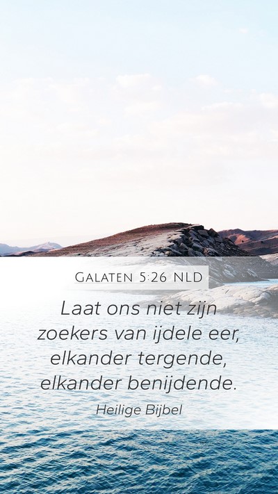 Galaten 5:26 NLD Bible Verse Image
