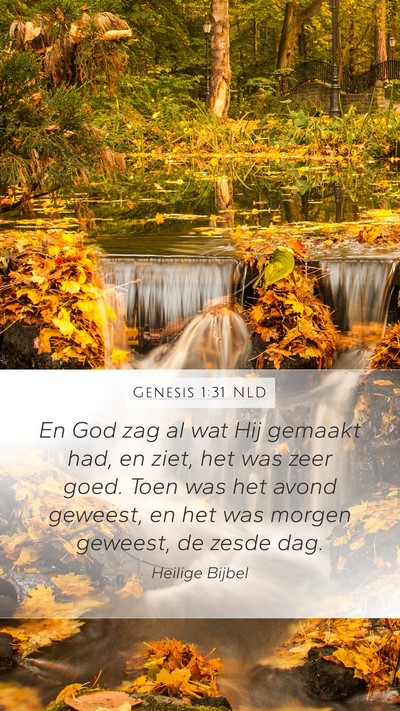 Genesis 1:31 NLD Bible Verse Image
