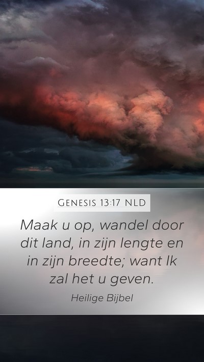 Genesis 13:17 NLD Bible Verse Image