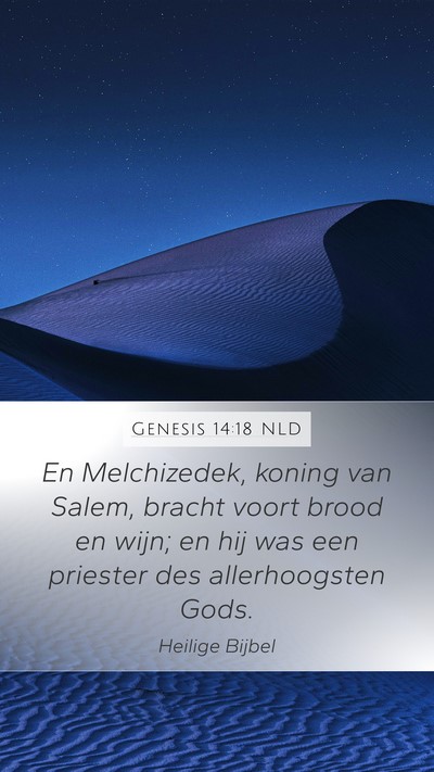Genesis 14:18 NLD Bible Verse Image