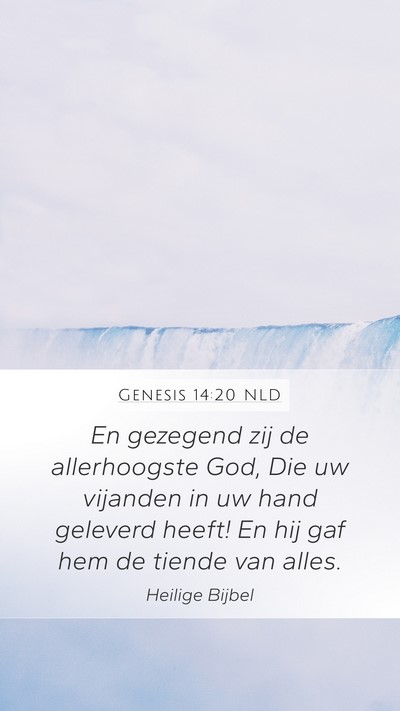 Genesis 14:20 NLD Bible Verse Image