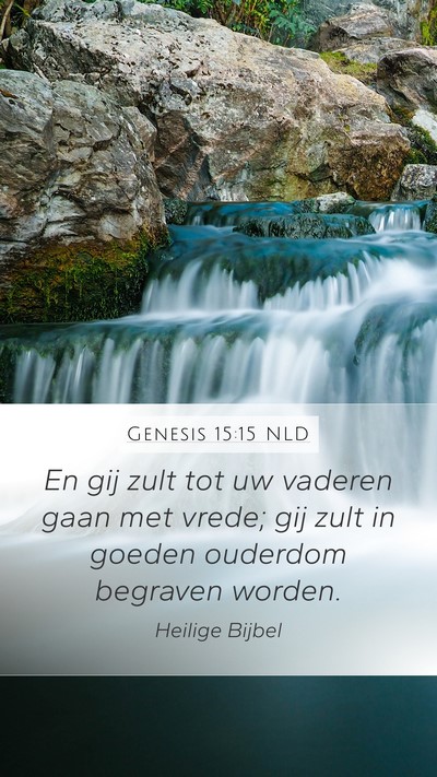 Genesis 15:15 NLD Bible Verse Image