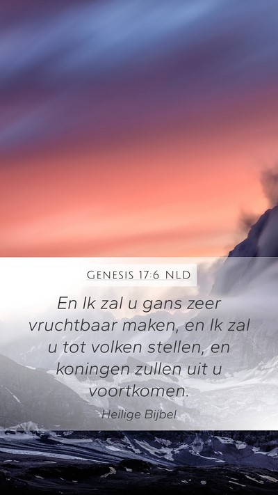 Genesis 17:6 NLD Bible Verse Image