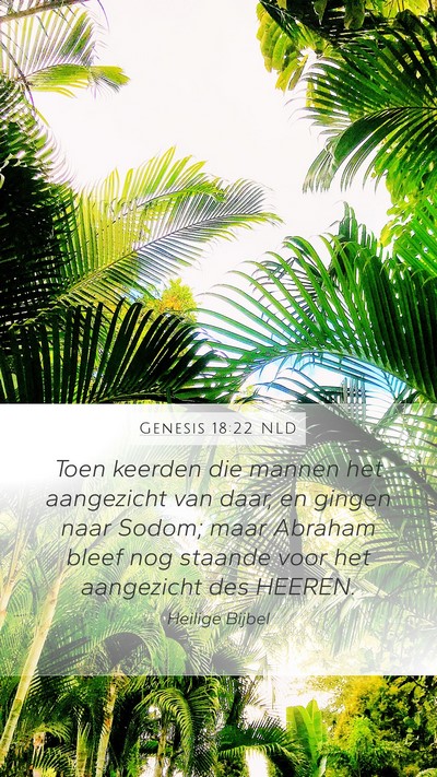 Genesis 18:22 NLD Bible Verse Image