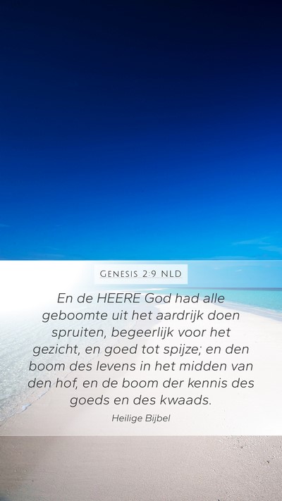 Genesis 2:9 NLD Bible Verse Image