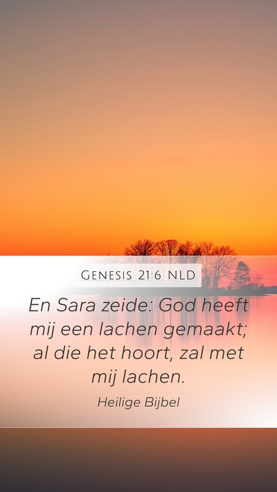 Genesis 21:6 NLD Bible Verse Image