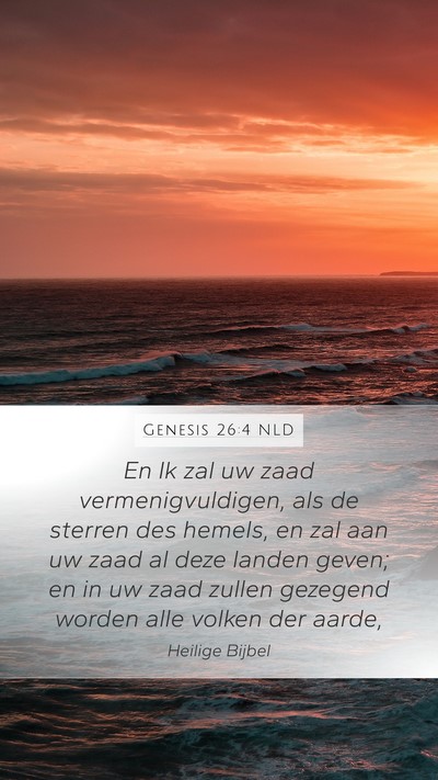 Genesis 26:4 NLD Bible Verse Image