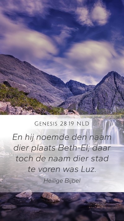 Genesis 28:19 NLD Bible Verse Image