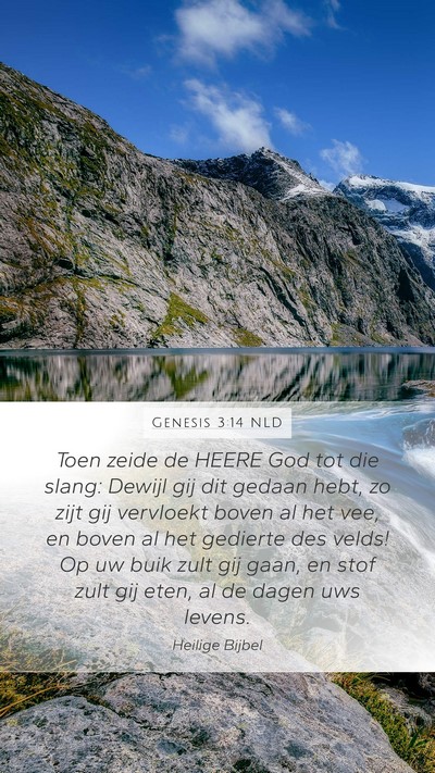Genesis 3:14 NLD Bible Verse Image