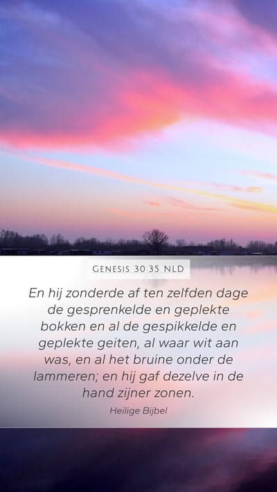 Genesis 30:35 NLD Bible Verse Image