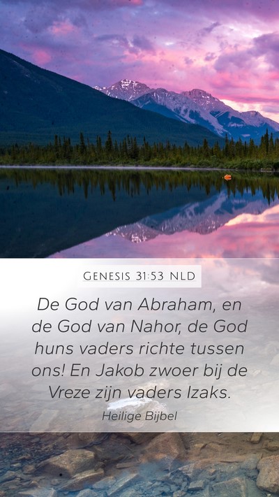 Genesis 31:53 NLD Bible Verse Image