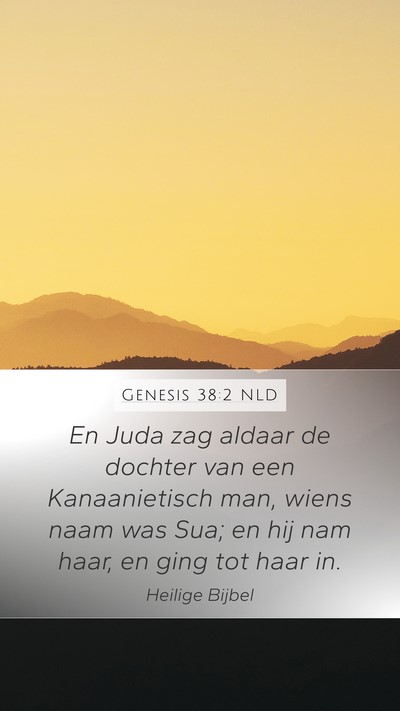 Genesis 38:2 NLD Bible Verse Image