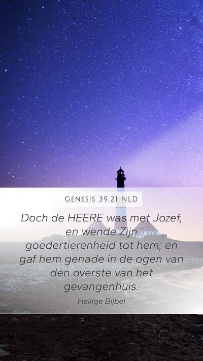 Genesis 39:21 NLD Bible Verse Image