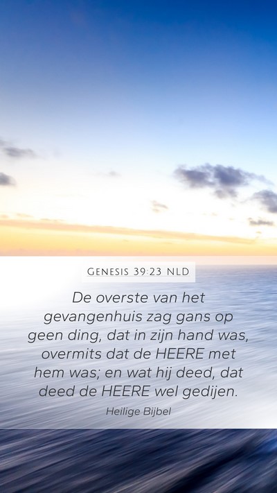 Genesis 39:23 NLD Bible Verse Image
