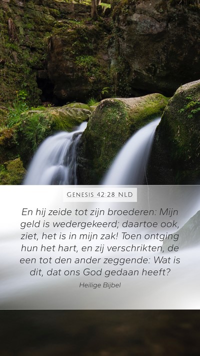 Genesis 42:28 NLD Bible Verse Image