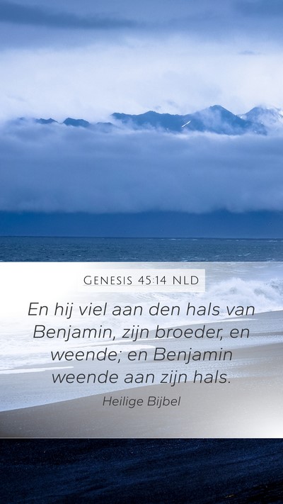 Genesis 45:14 NLD Bible Verse Image