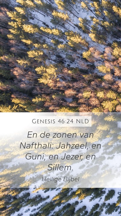Genesis 46:24 NLD Bible Verse Image
