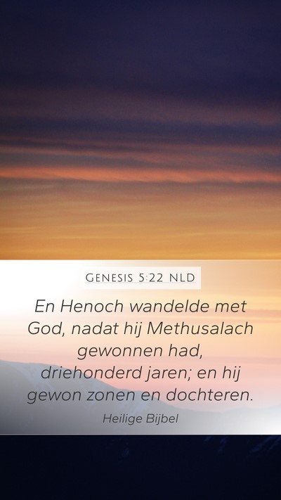 Genesis 5:22 NLD Bible Verse Image