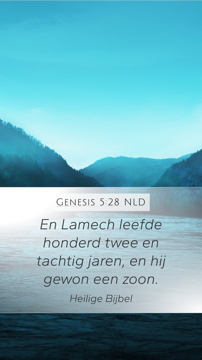 Genesis 5:28 NLD Bible Verse Image