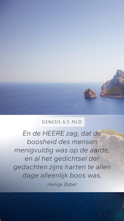 Genesis 6:5 NLD Bible Verse Image