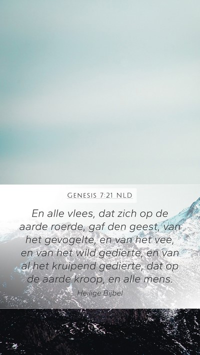 Genesis 7:21 NLD Bible Verse Image