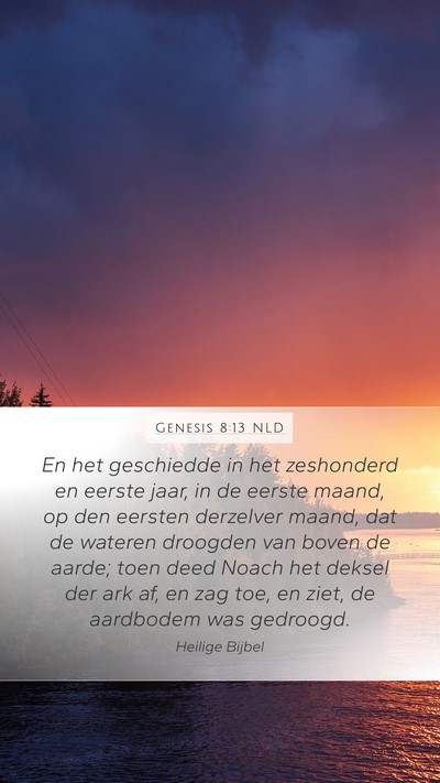 Genesis 8:13 NLD Bible Verse Image