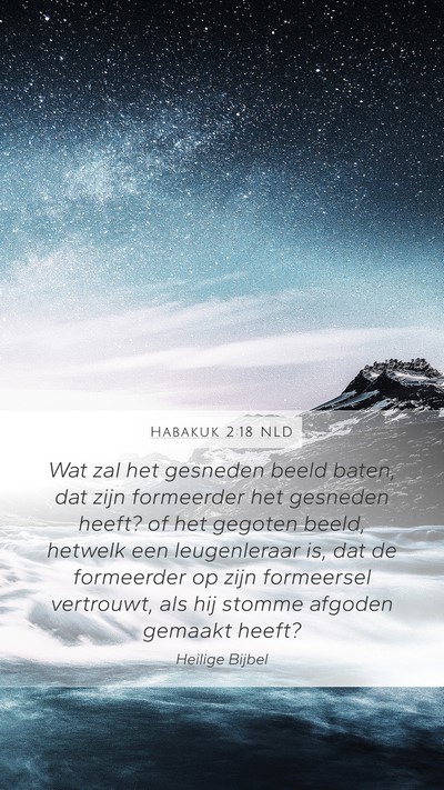 Habakuk 2:18 NLD Bible Verse Image