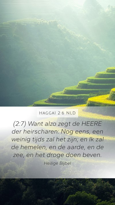 Haggaï 2:6 NLD Bible Verse Image