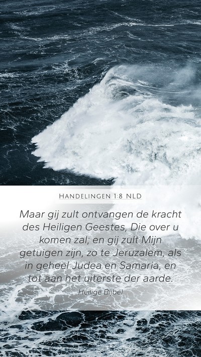 Handelingen 1:8 NLD Bible Verse Image