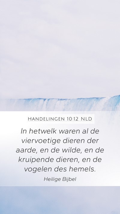 Handelingen 10:12 NLD Bible Verse Image