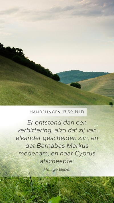 Handelingen 15:39 NLD Bible Verse Image