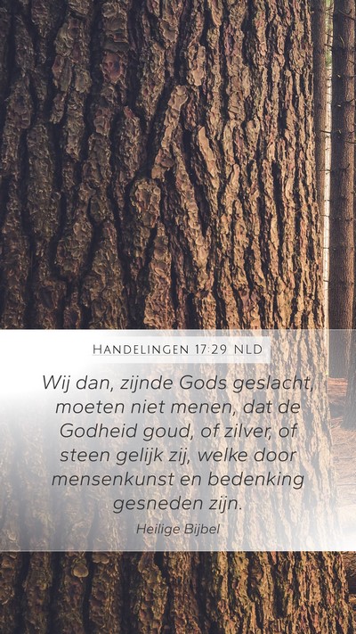Handelingen 17:29 NLD Bible Verse Image