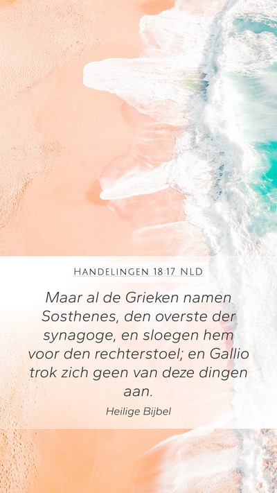 Handelingen 18:17 NLD Bible Verse Image
