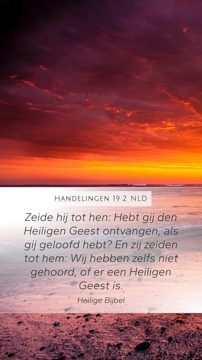 Handelingen 19:2 NLD Bible Verse Image