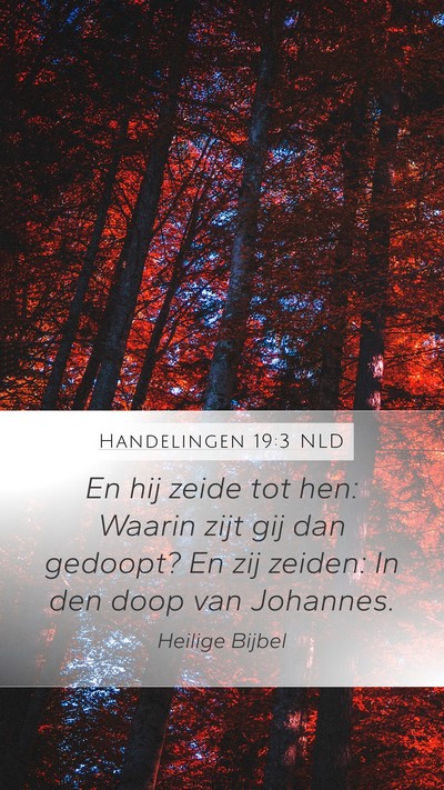 Handelingen 19:3 NLD Bible Verse Image