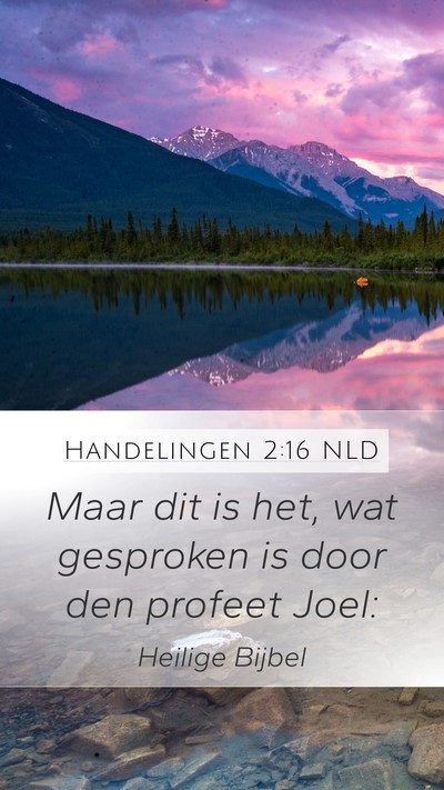 Handelingen 2:16 NLD Bible Verse Image