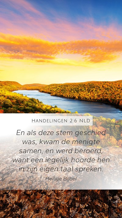 Handelingen 2:6 NLD Bible Verse Image