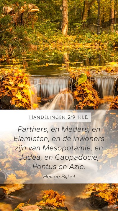 Handelingen 2:9 NLD Bible Verse Image