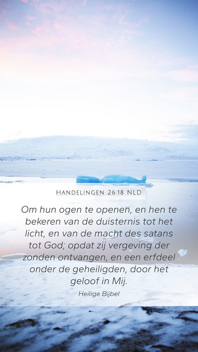 Handelingen 26:18 NLD Bible Verse Image