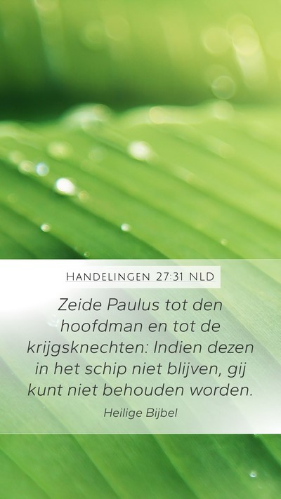 Handelingen 27:31 NLD Bible Verse Image